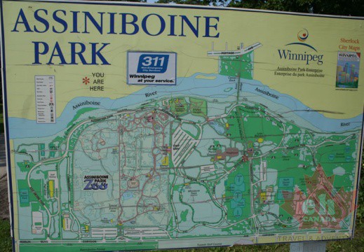 assiniboine park zoo map