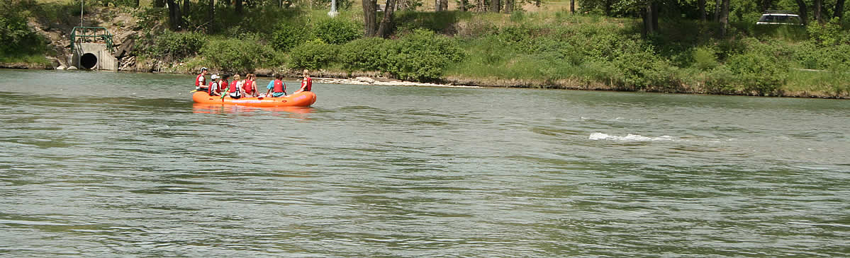 alberta river rafting tours guides