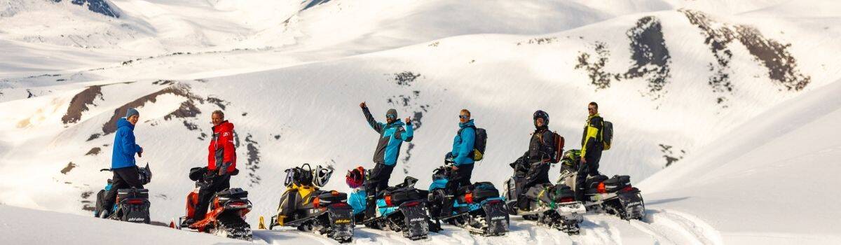 snowmobiling in BC Canada