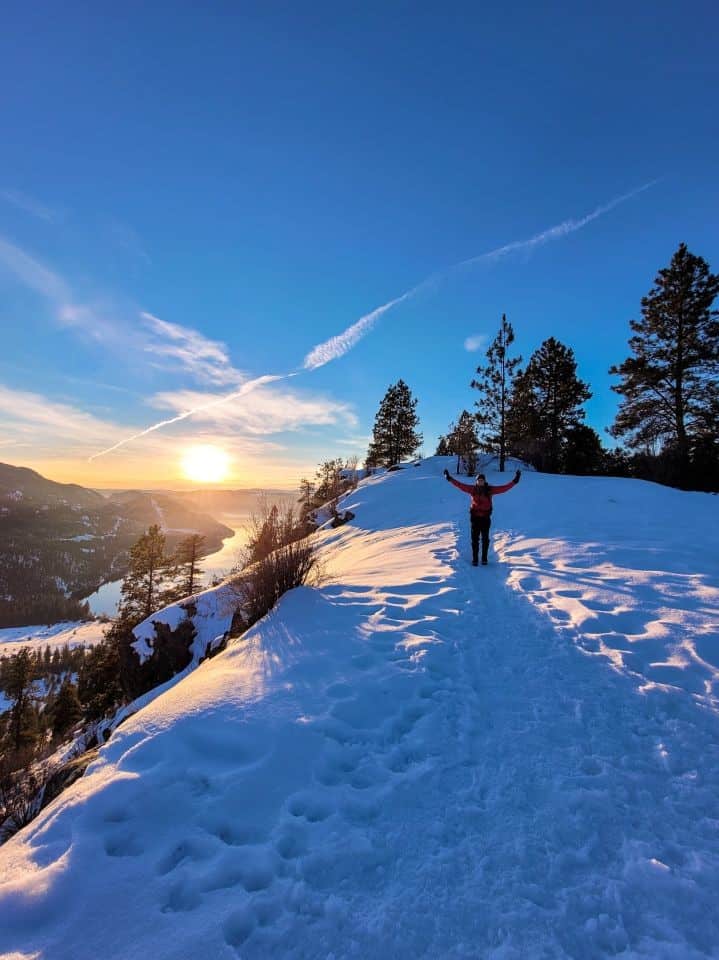 6 Car-Accessible Winter Hikes in the North Okanagan - Member Stories