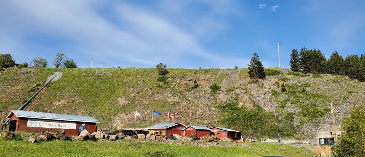 Book a tour in Bellevue Alberta Canada in the Crowsnest Pass to see how the miners worked to extract the coal from these huge mountains.