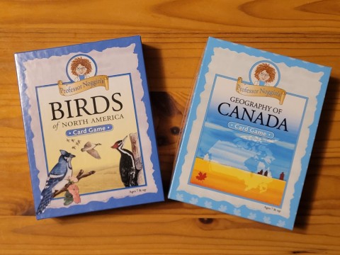 Professor Noggin's Card Game series provide a fun and educational way to learn about Canadian themes like the Geography of Canada and the History of Canada.