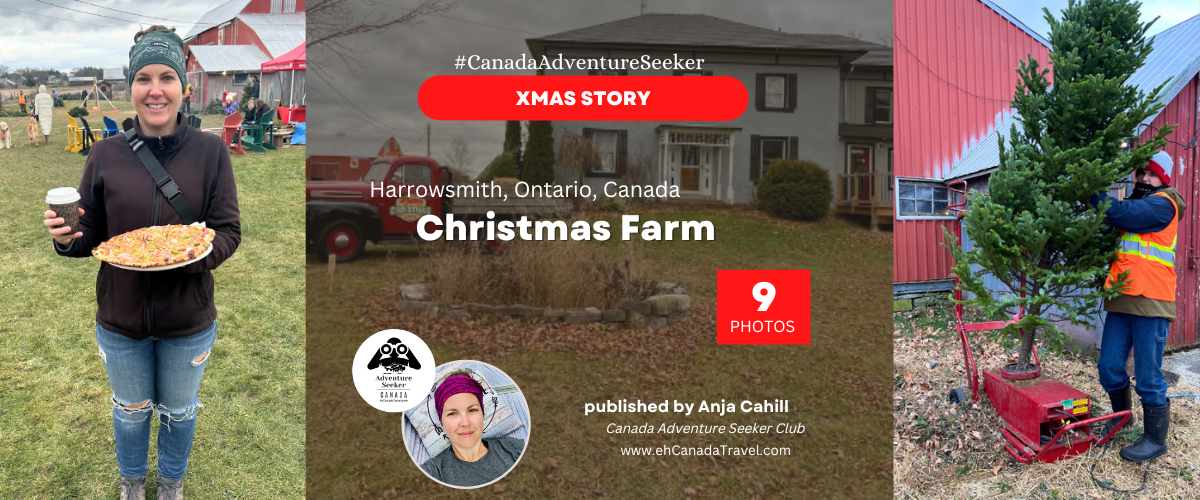 The Christmas Farm is a magical winter adventure in Harrowsmith, Ontario