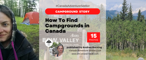 How To Find Campgrounds in Canada