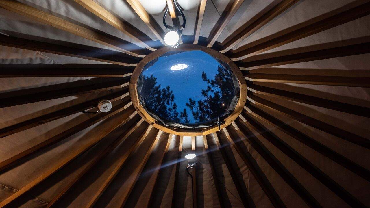 Yurt Caming In Algonquin Provincial Park Ontario Canada