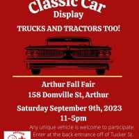 Arthur Fall Fair 2023 - Arthur, Ontario, Canada