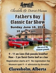 Claresholm Museum Classic Car Show 2024 - Claresholm Alberta Canada.jpg