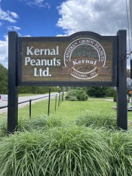 Kernal Peanuts Ltd Sign in Vittoria Ontario