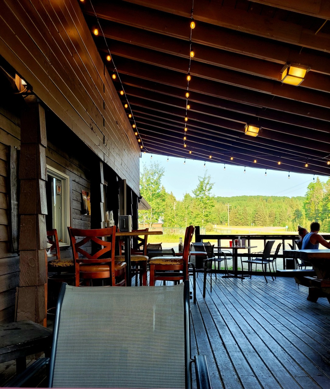 Outdoor Patio at The Bearberry Saloon - Sundre Alberta Canada - Enjoy the summer weather at the awesome Bearberry Saloon outdoor patio. Open 6 days a week, this is one historic Saloon you just gotta visit!
Bearberry Saloon, Sundre, Alberta, Canada