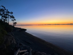 Fenn Beach Access to Cordova Bay Saanich BC Canada 2024-09-08