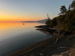 Fenn Beach Access to Cordova Bay Saanich BC Canada 2024-09-08