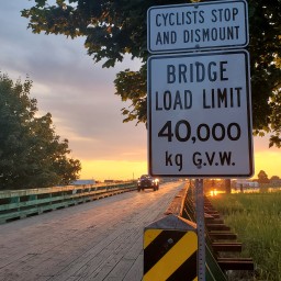 Bridge to Westham Island in Delta British Columbia 2024-09-25