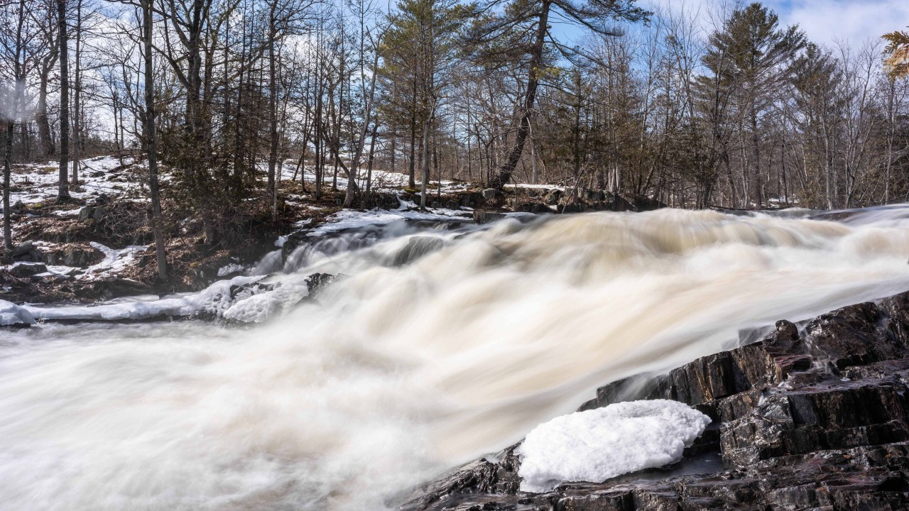 Upper Cordeova Falls - Upper Cordova Falls is one of a series of waterfalls not far from Havlock Ontario