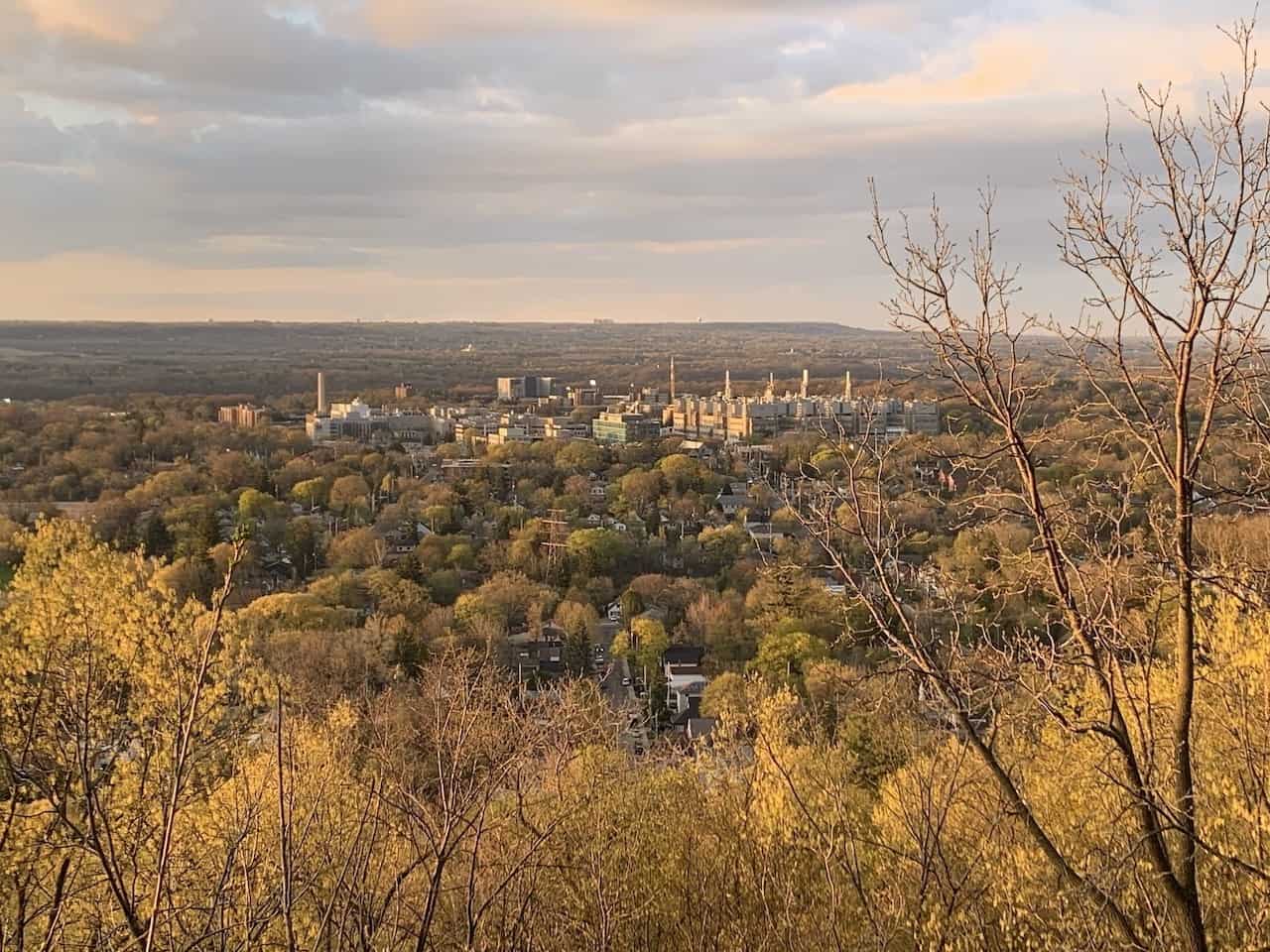 City Views from the Robert MacLaren Side Trail Hamilton Ontario Canada  - There were so many great viewpoints overlooking the City of Hamilton along the Robert MacLaren Side Trail, which is a part of the Bruce Trail System.