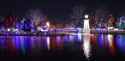 Simcoe Christmas Panorama Norfolk County Ontario