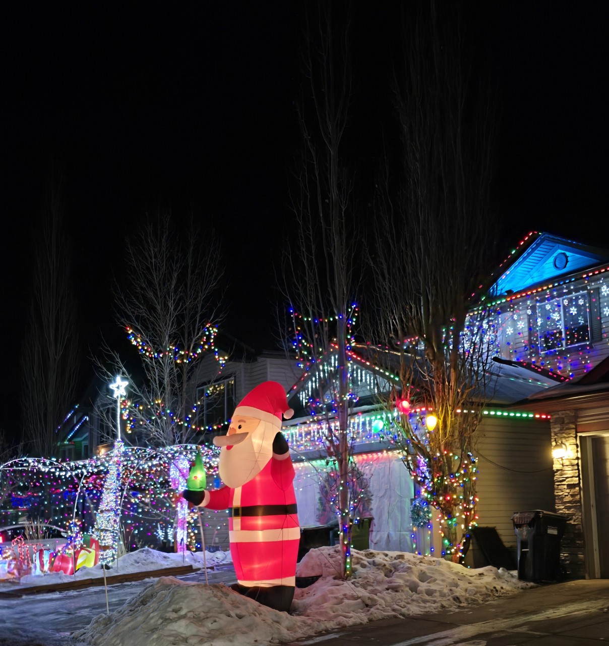 Candy Cane Lane Calgary  - Candy Cane Lane is open for everyone to enjoy! Take a drive to the Northwest community of Tuscany in Calgary AB 