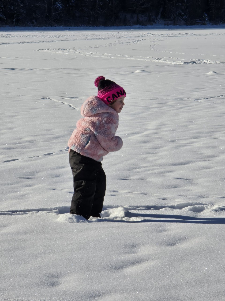 Winter Games on the Ice  - If you're fishing with young kids, be prepared to have a few back up plans in place. A container of winter bubbles, a Frisbee, ring toss, so many options to keep them busy.