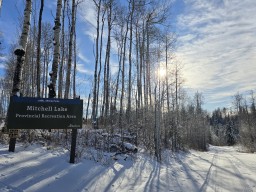 Mitchell Lake Provincial Recreation Area Alberta 