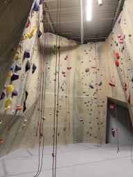 Variety of Climbs at Climber's Rock Burlington Ontario Canada 