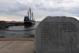 Replica of the ship Hector in Pictou, Nova Scotia, Canada