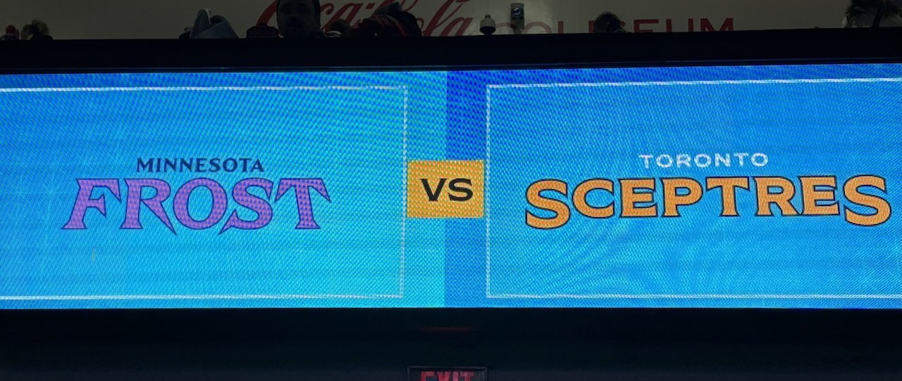 Toronto Sceptres Professional Women's Hockey League Game Toronto Ontario Canada  - The Toronto Sceptres faced off against the Minnesota Frost at the Coca-Cola Coliseum in Toronto, Ontario, Canada.