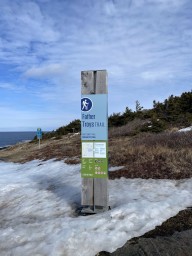 Hiking Father Troy's Trail, East Coast Trail, Newfoundland and Labrador 2025-03-02