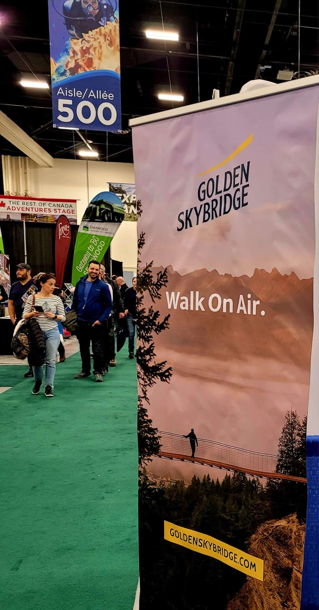 Cary Horning Golden Skybridge Calgary Outdoor Adventure & Travel